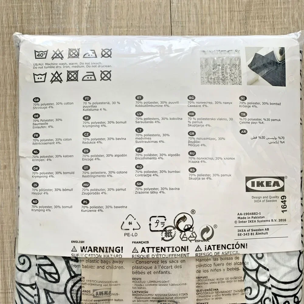 IKEA vanskaplig curtains